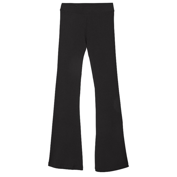 PINK Victoria's Secret Pants - PINK STRETCH COTTON RIBBED FLARE LEGGING